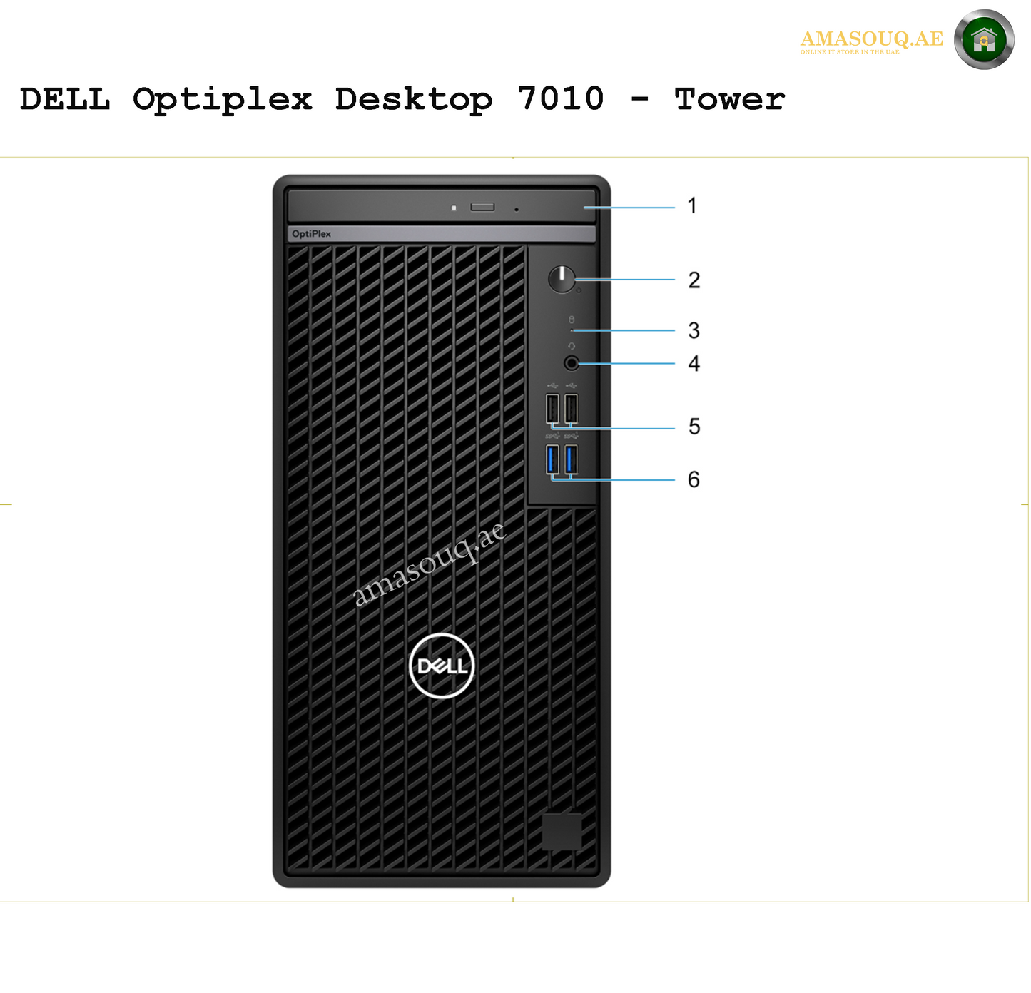 DELL Optiplex 7010 Tower – Ubuntu Linux Desktop for Work & Business