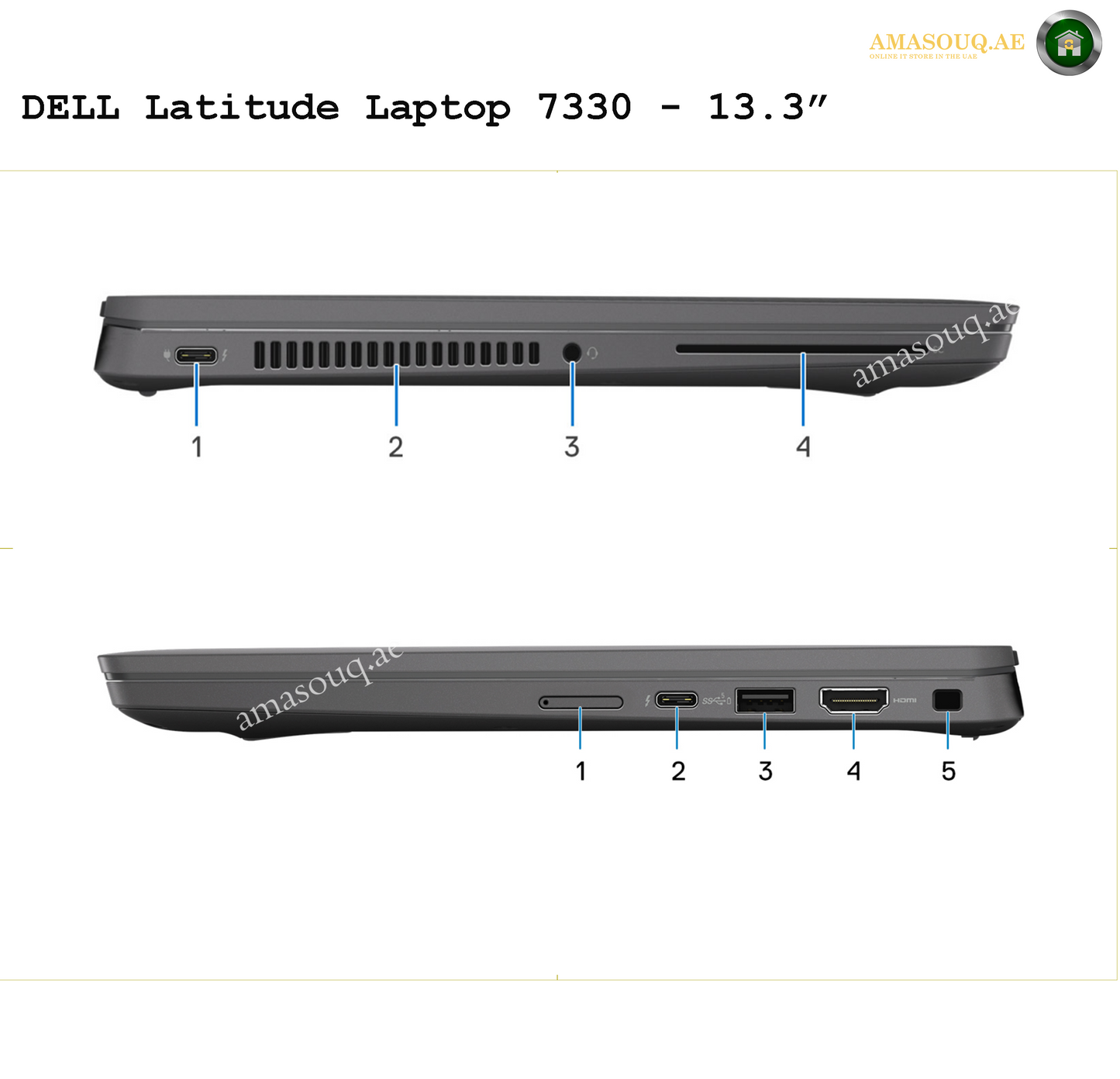 Dell Latitude Laptop - 7330 - 13.3" - Ubuntu | Ultra-Portable Business Power