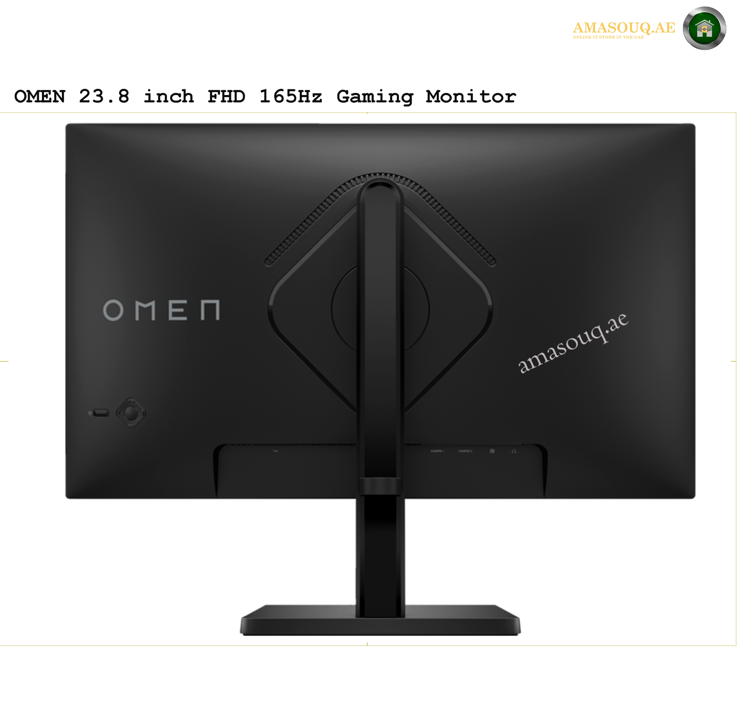 OMEN 24 - 780D9AS - 23.8" | AMASOUQ.AE BACK VIEW