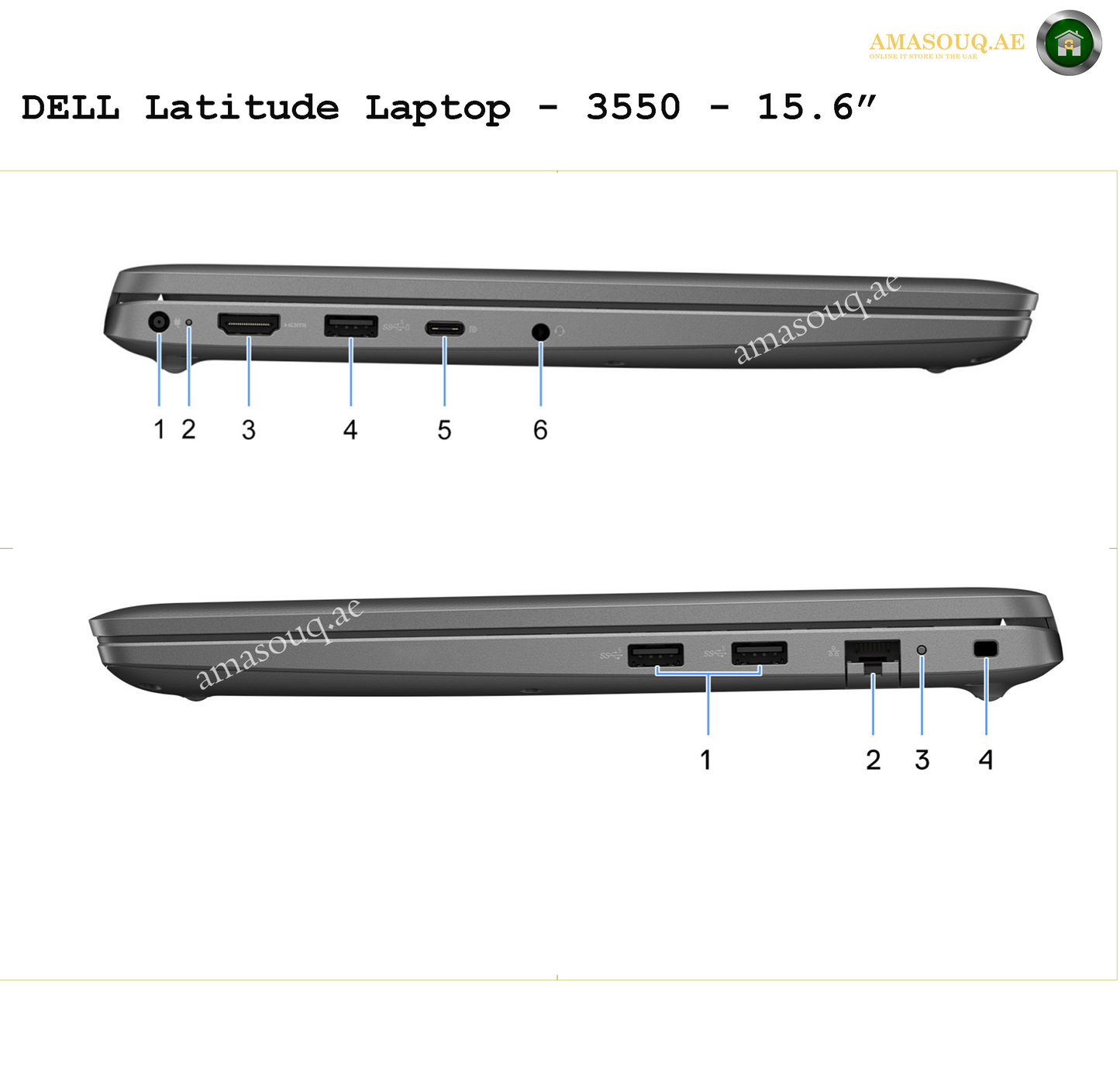 Dell Latitude Laptop - 3550 - 15.6" - Ubuntu | Reliable Business Laptop