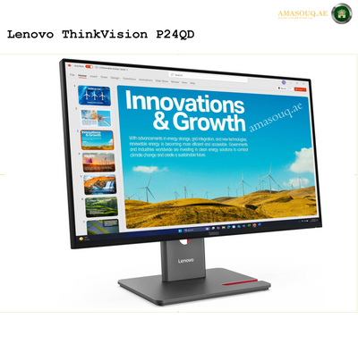 ThinkVision P24QD-40 Monitor – Premium 24" QHD Monitor for Professionals