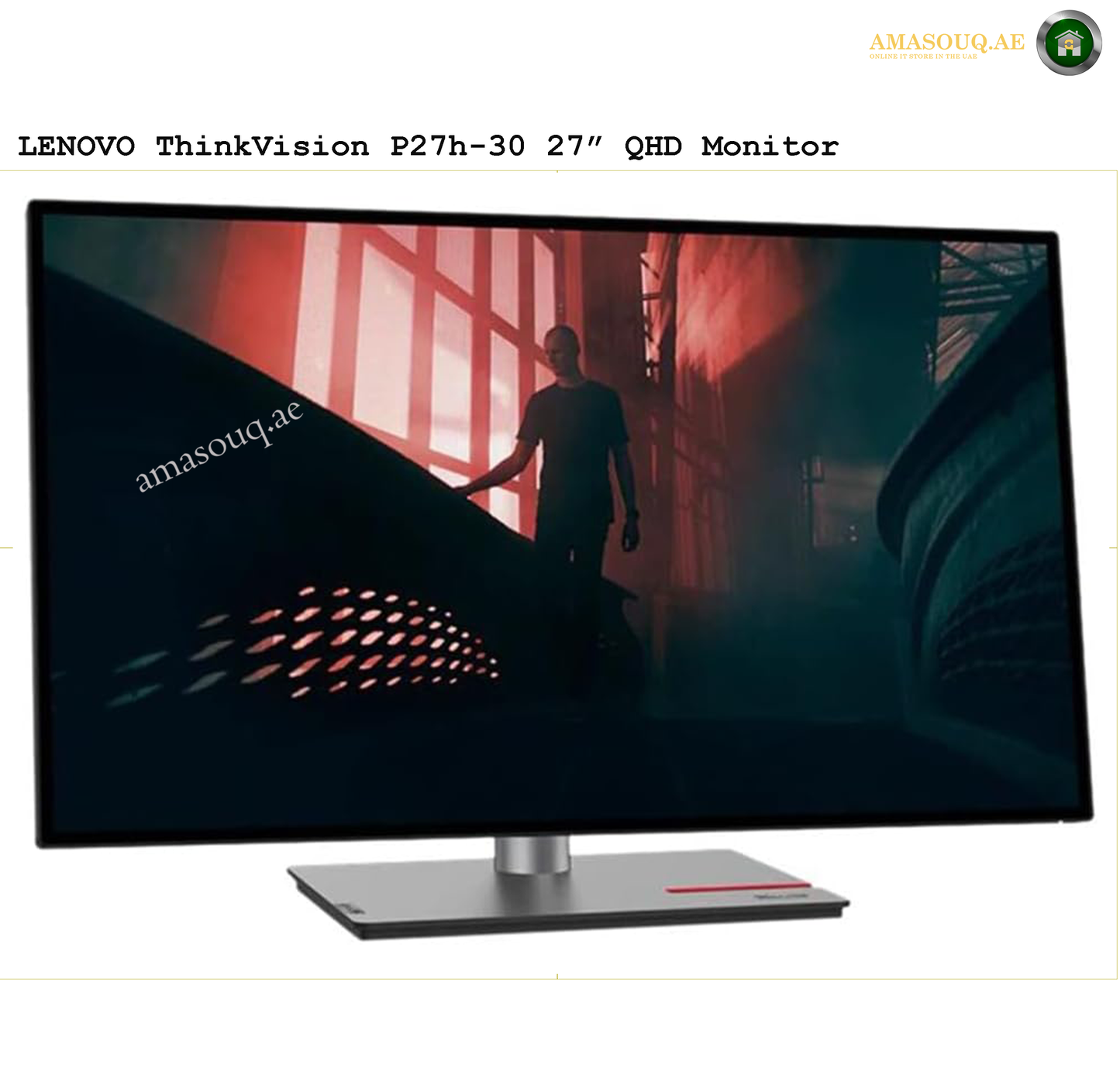 Lenovo Monitor - P27h-30 / 27" | AMASOUQ.AE 1
