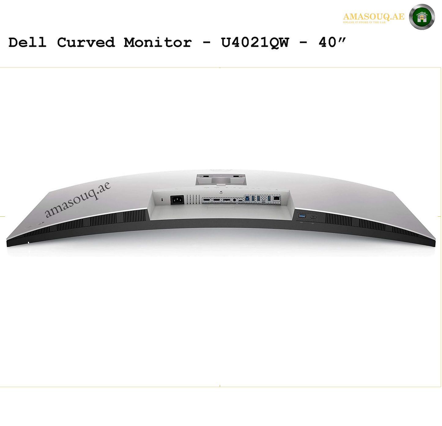 Dell Monitor - U4021QW - 40" | UltraSharp Curved 4K Display