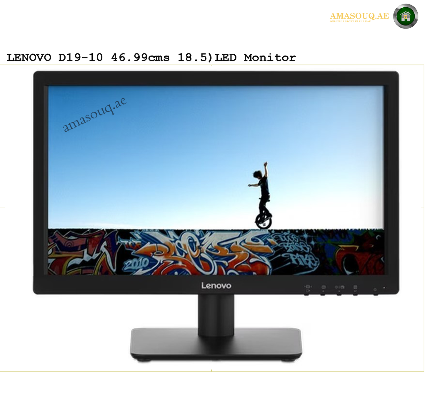 Lenovo D19-10 / 19.5" | Reliable Display for Home & Office