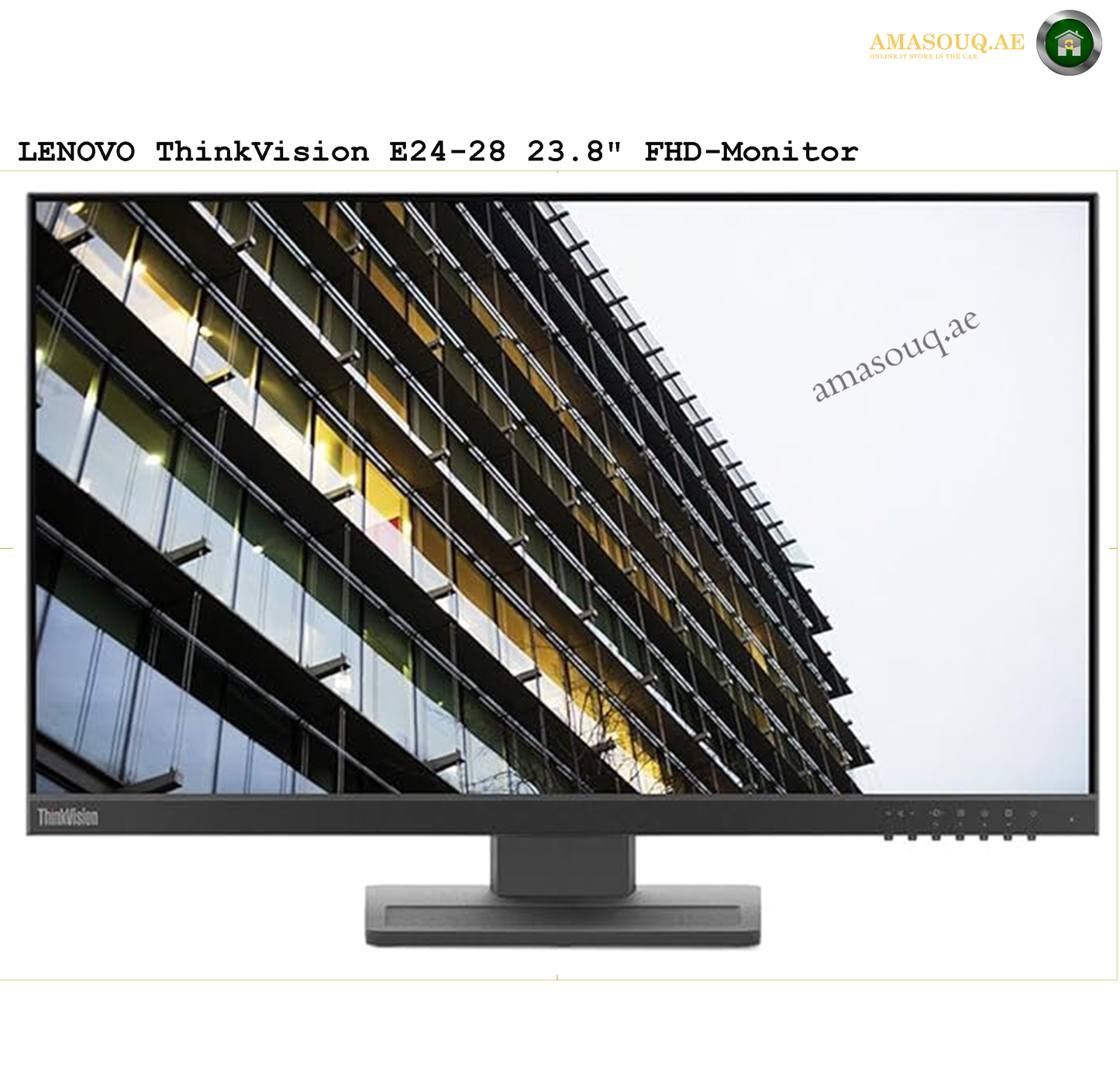 Lenovo Monitor - E24-28 / 23.8" | AMASOUQ.AE 3