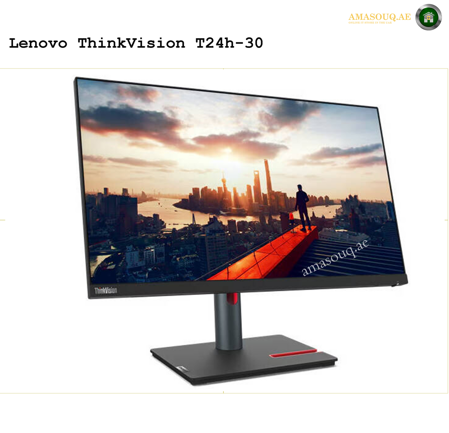 Lenovo ThinkVision P24h-30 Monitor – Premium Business Performance