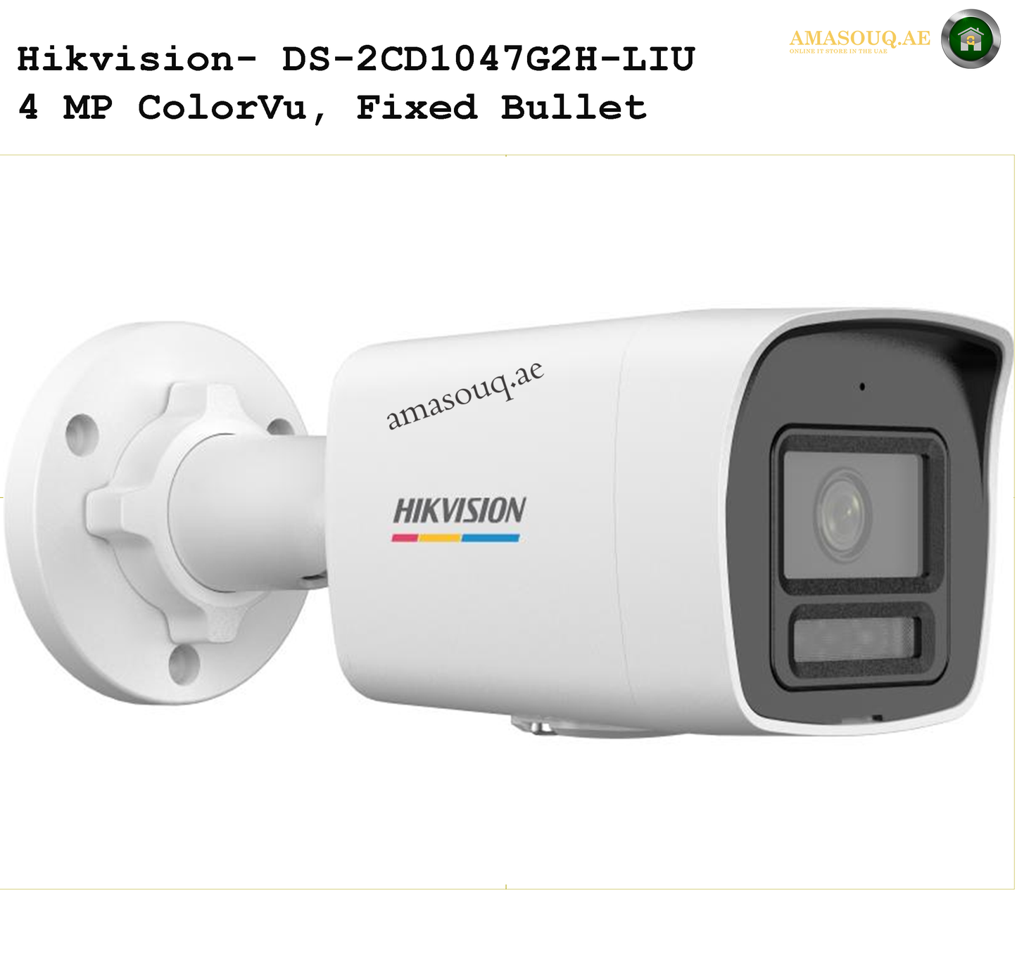 Hikvision 4 MP ColorVu Fixed Turret / Bullet - DS-2CD1347G2H-LIU | DS-2CD1047G2H-LIU