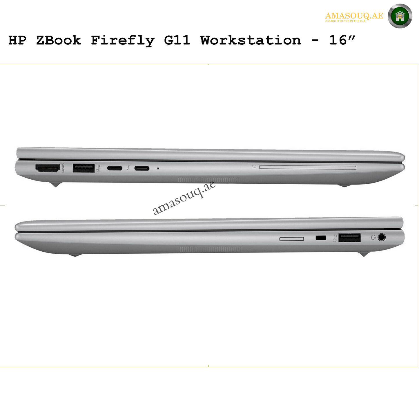 HP ZBook Firefly G11 - 16" | AMASOUQ.AE PORT VIEW