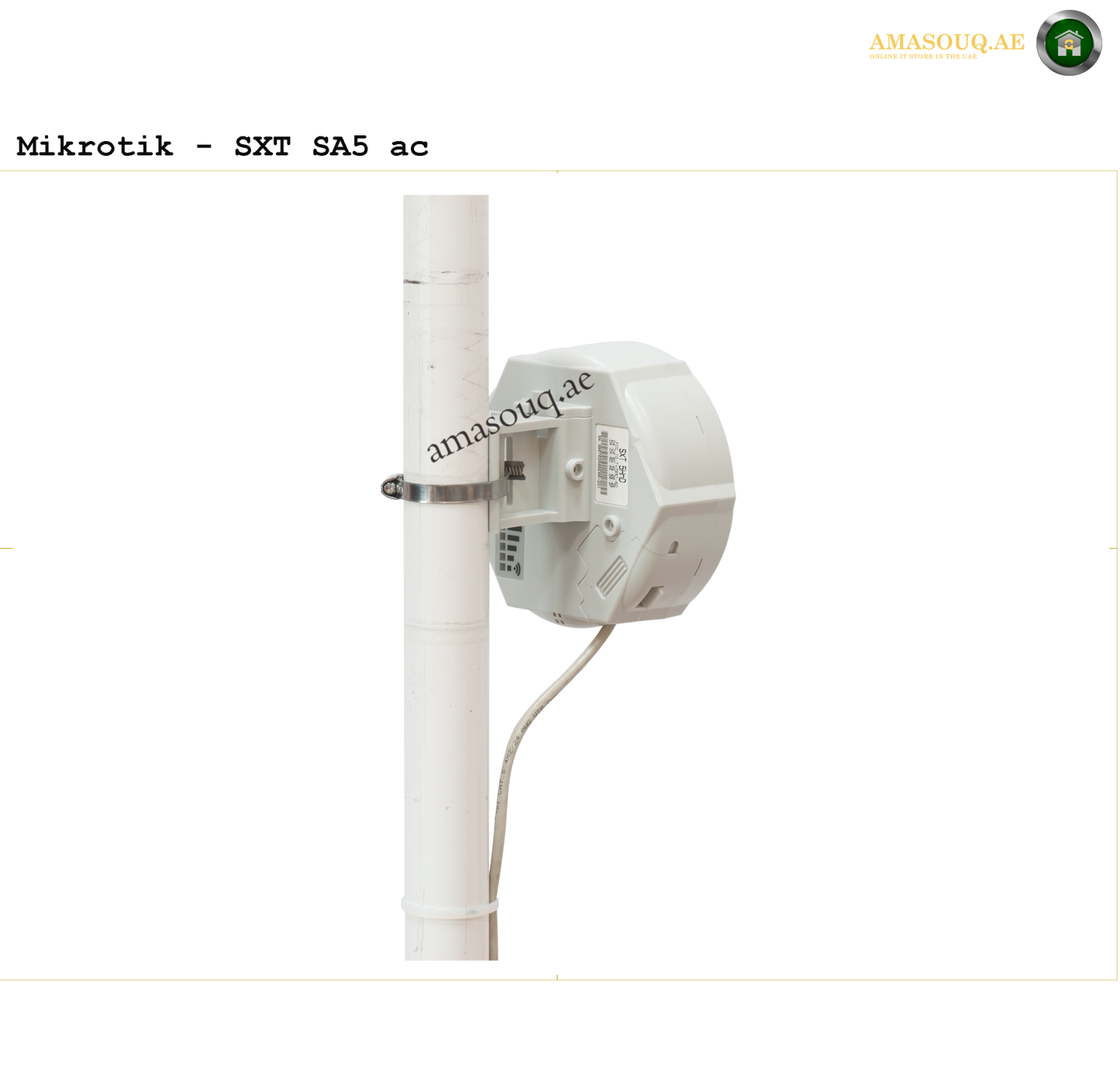 MikroTik RBSXTG-5HPacD-SA (SXT SA5 ac) | AMASOUQ.AE - BACK VIEW