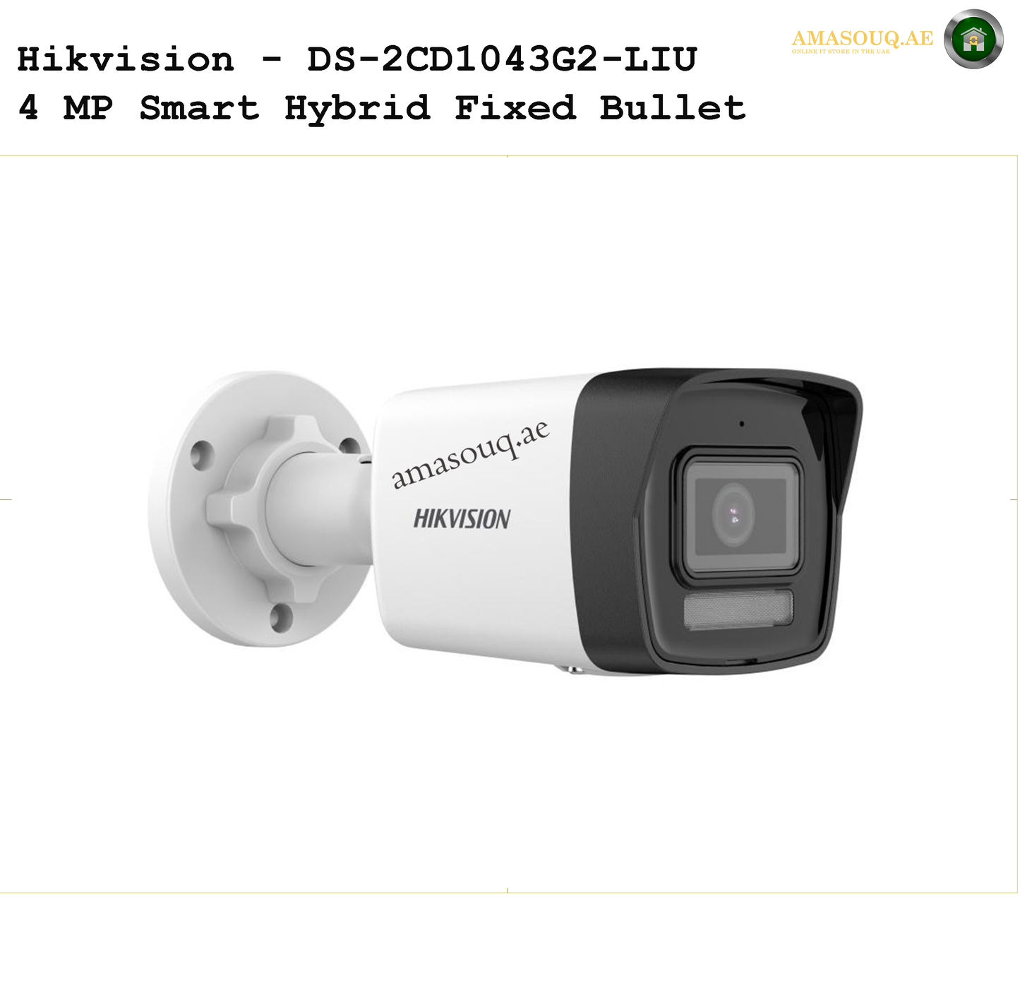 Hikvision 4 MP Smart Fixed Dome / Bullet - DS-2CD1143G2-LIU | DS-2CD1043G2-LIU