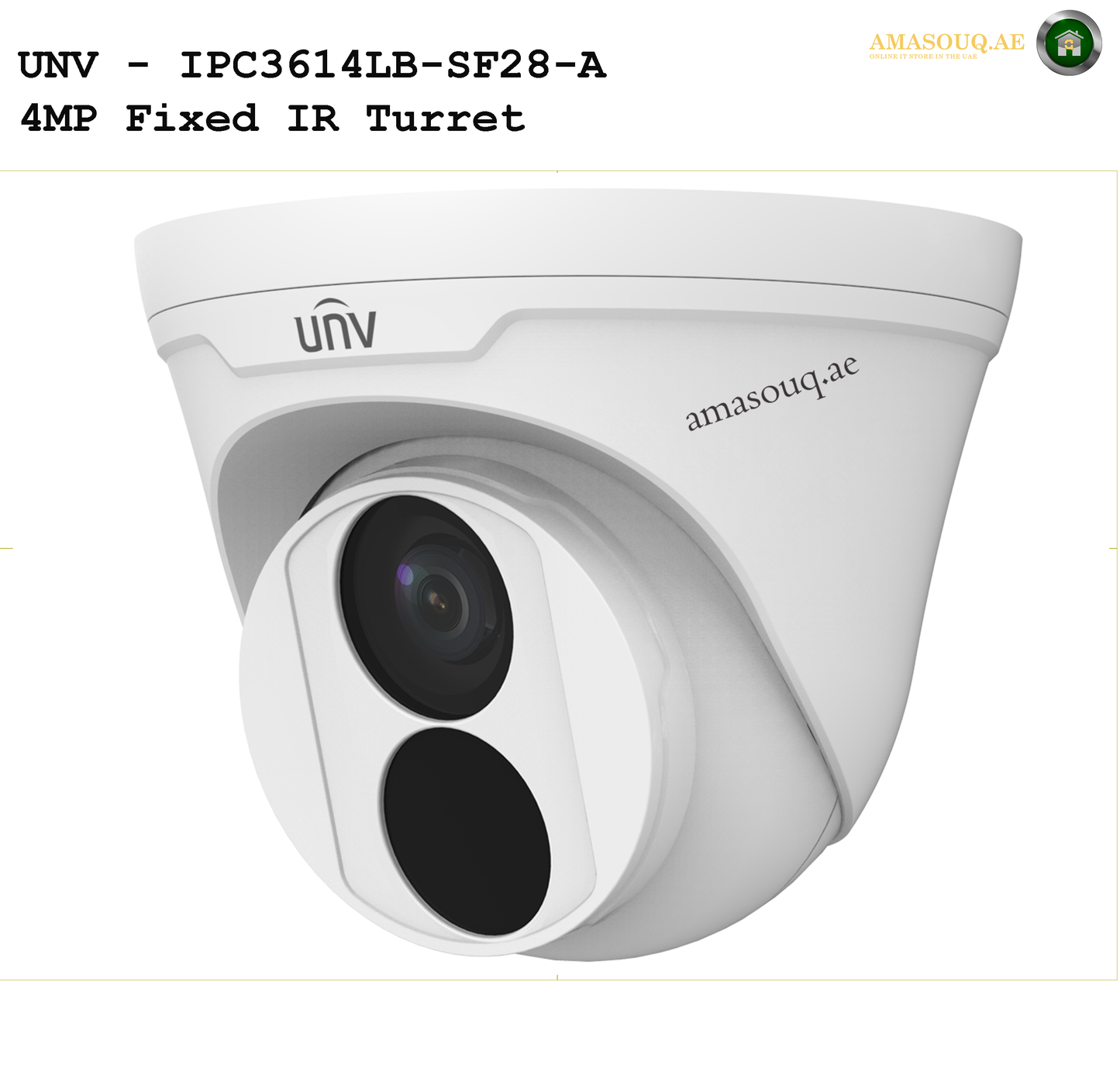 UNV 4 MP Fixed Dome / Bullet - IPC2124LB-SF28-A / IPC3614LB-SF28-A