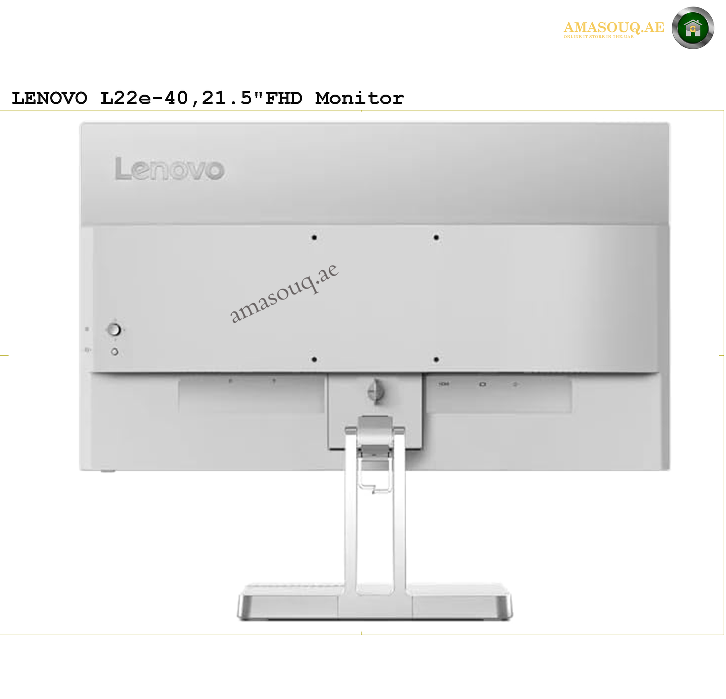 Lenovo L22e-40 / 21.5" Monitor | AMASOUQ.AE 4