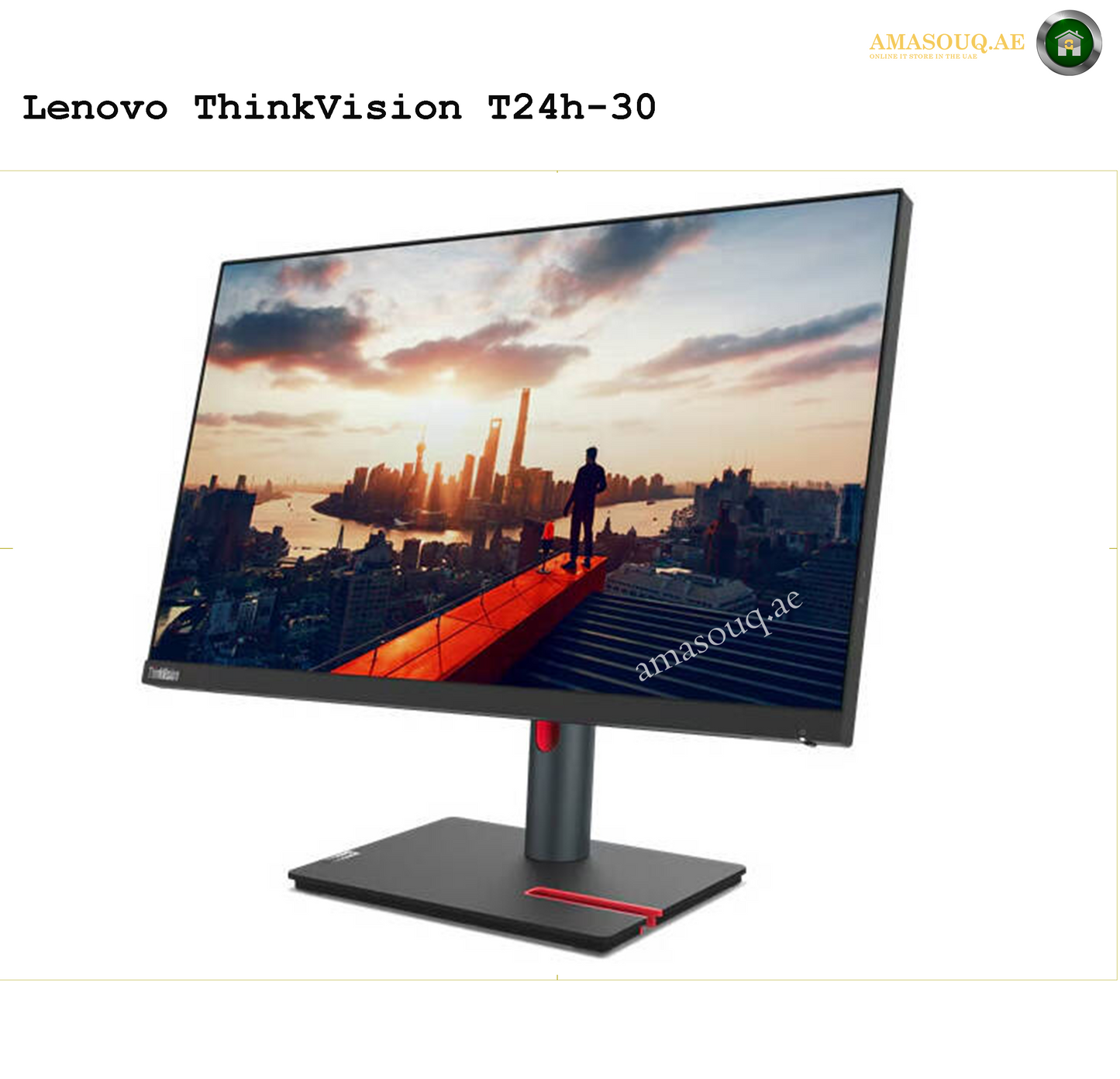 Lenovo ThinkVision P24h-30 Monitor – Premium Business Performance
