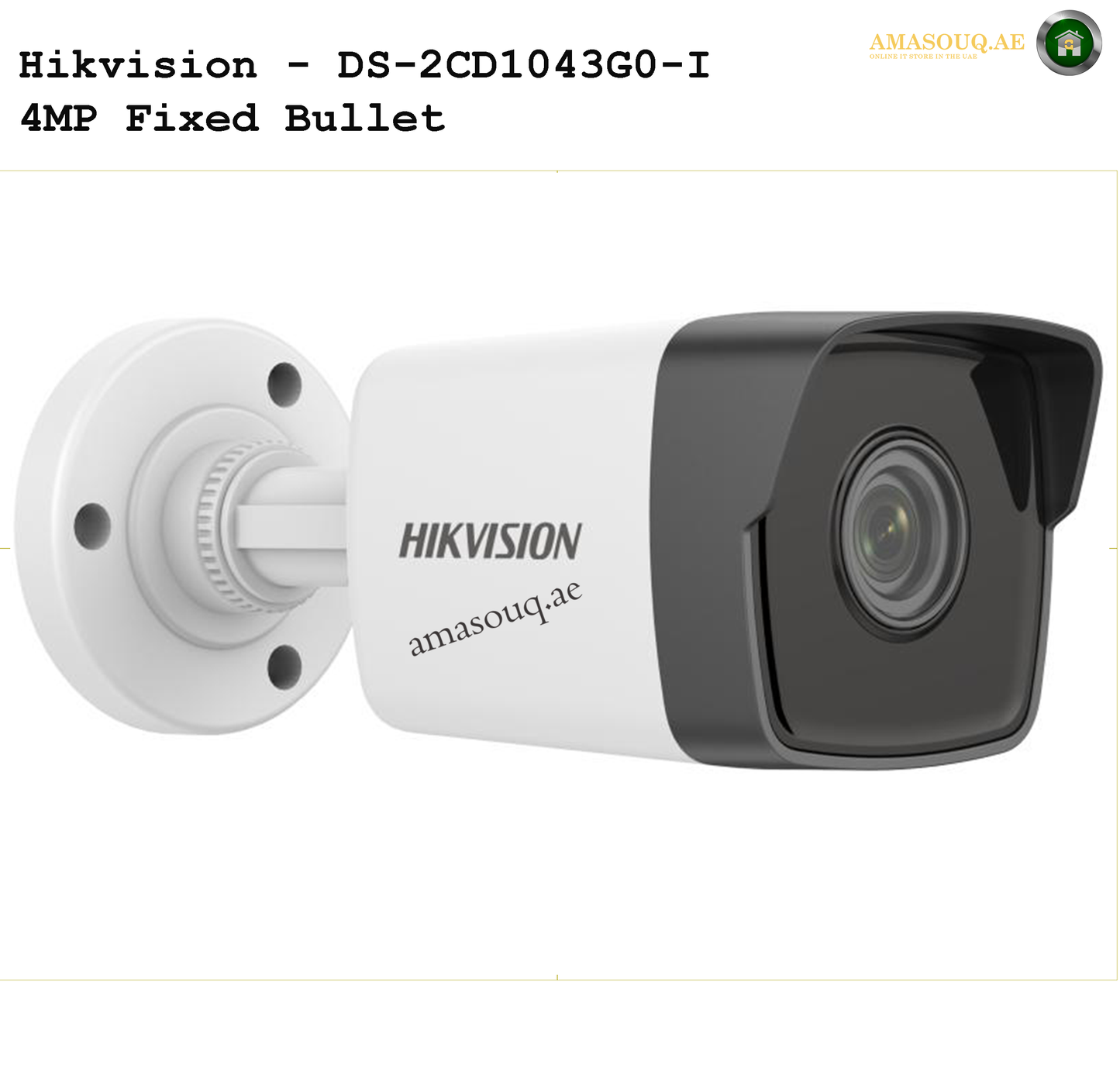 Hikvision 4MP Fixed Dome / Bullet DS-2CD1143G0-I | DS-2CD1043G0-I