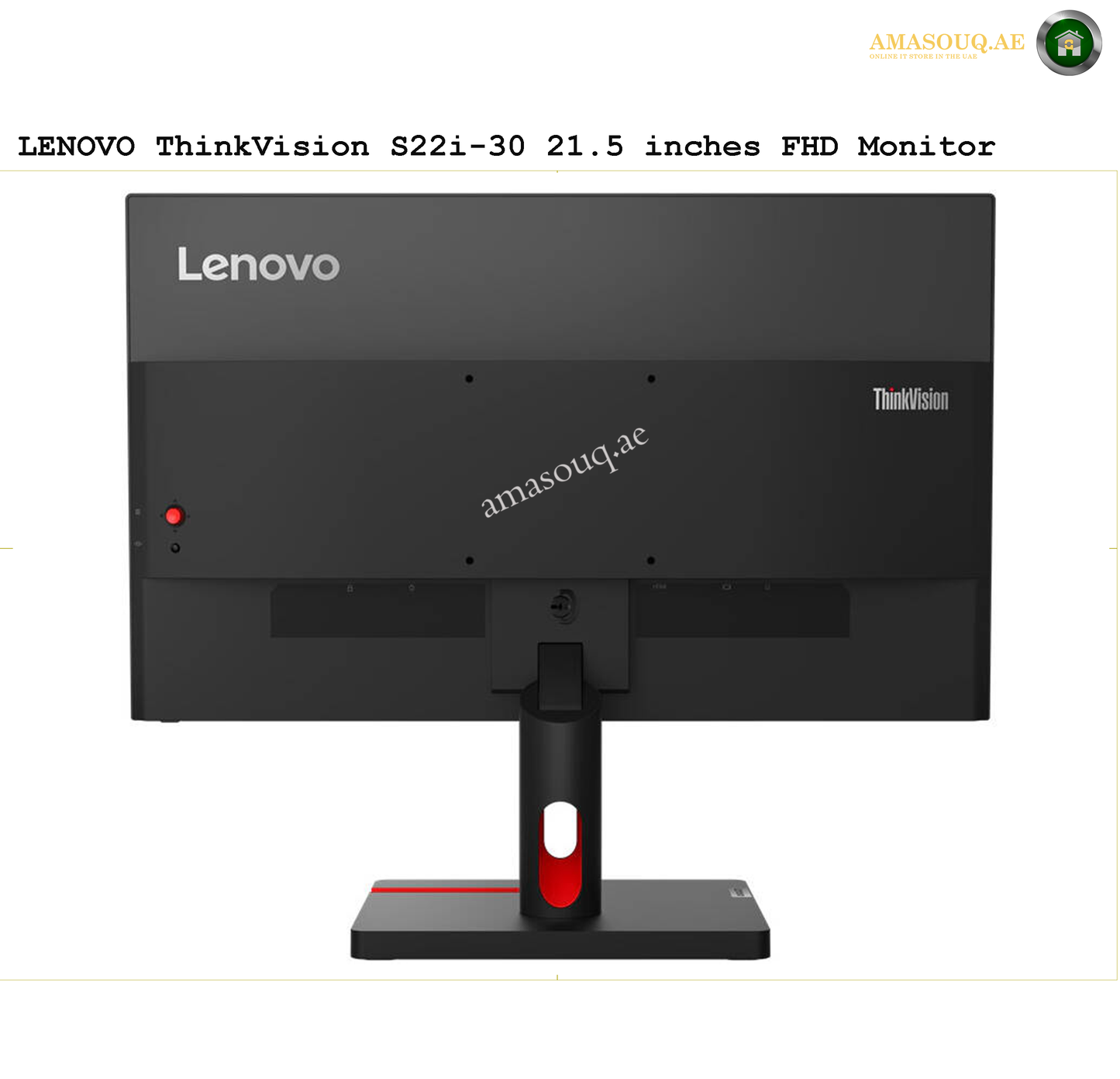 Lenovo Monitor - S22i-30 / 21.5" | AMASOUQ.AE 3