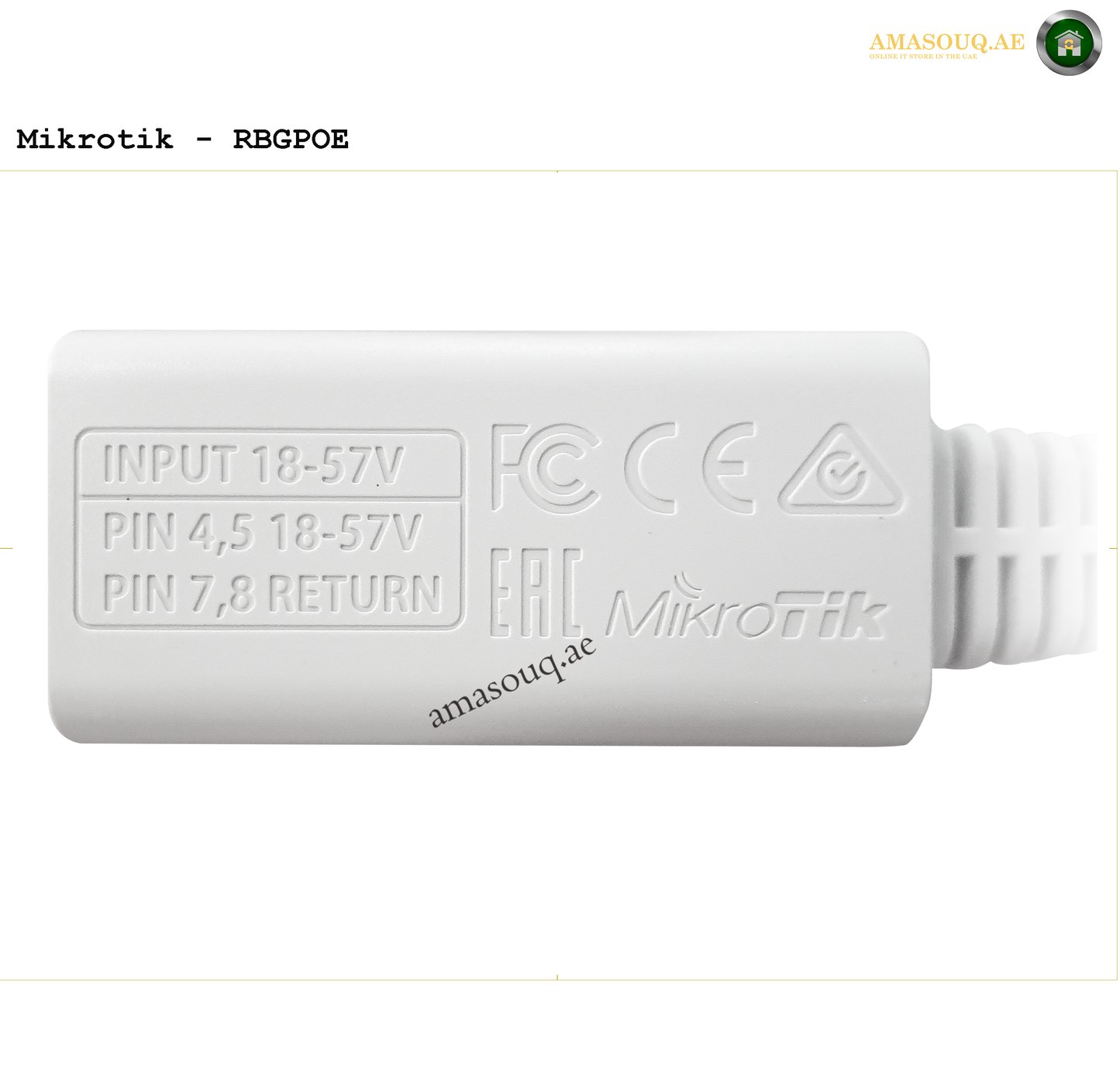 MikroTik - RBGPOE | Affordable Power over Ethernet Solution