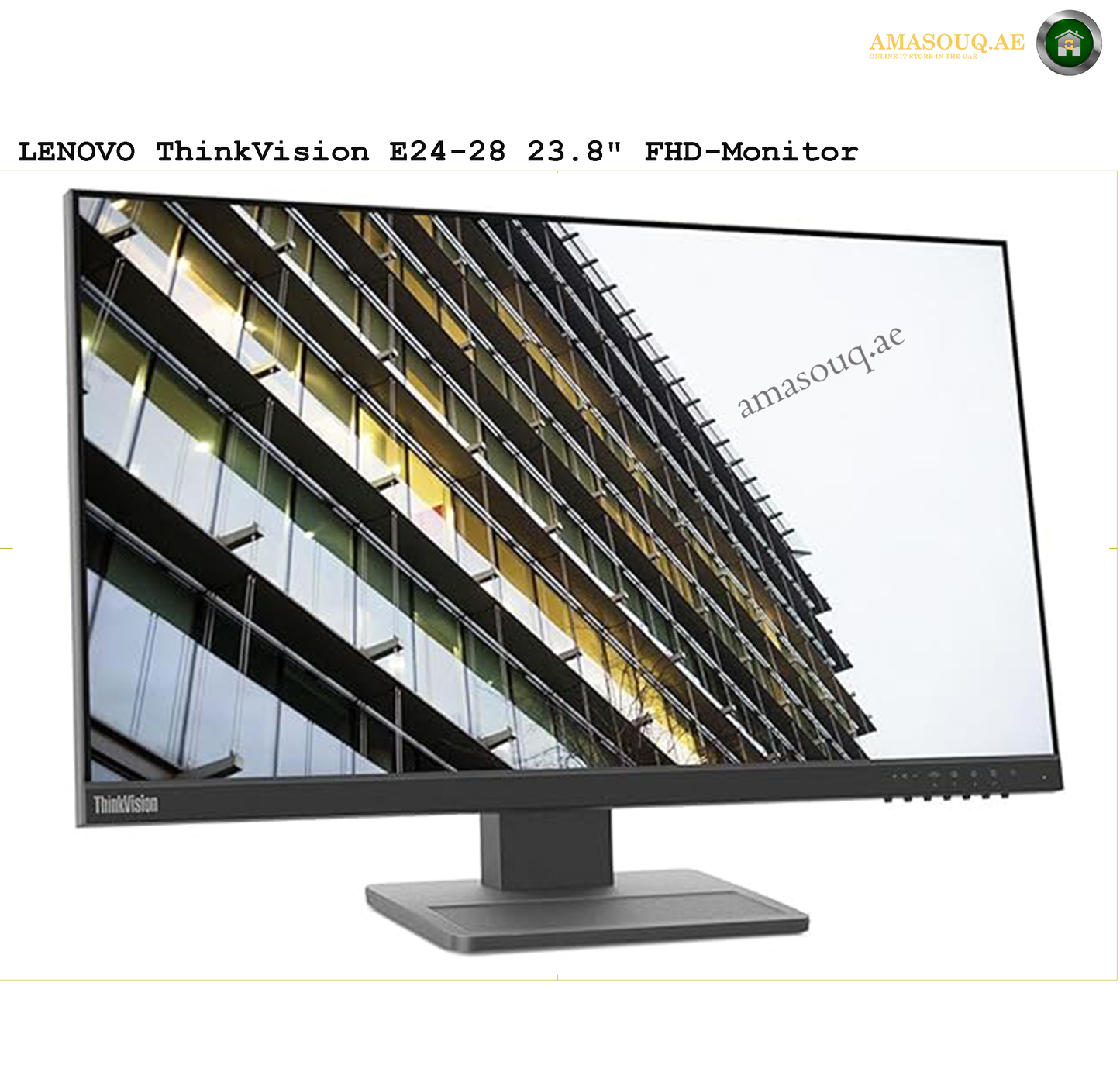 Lenovo Monitor - E24-28 / 23.8" | AMASOUQ.AE 1