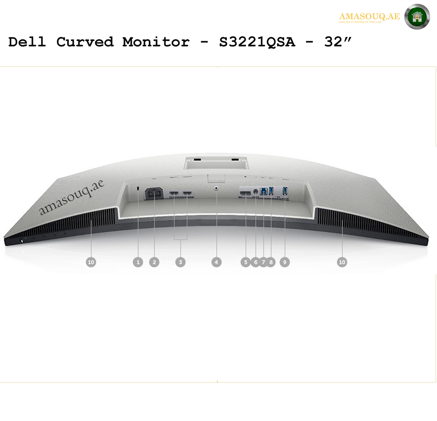 DELL MONITOR S3221QSA-32" | AMASOUQ.AE 3