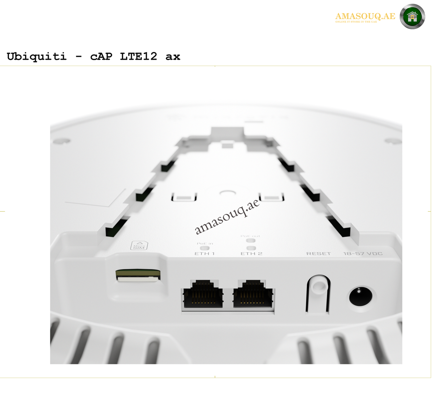 MikroTik - cAPGi-5HaxD2HaxD&EG12-EA - cAP LTE12 ax | AMASOUQ.AE 2