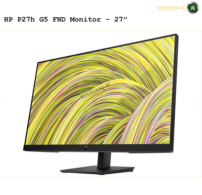 HP P27h G5 - 27" | AMASOUQ.AE SIDE VIEW 2