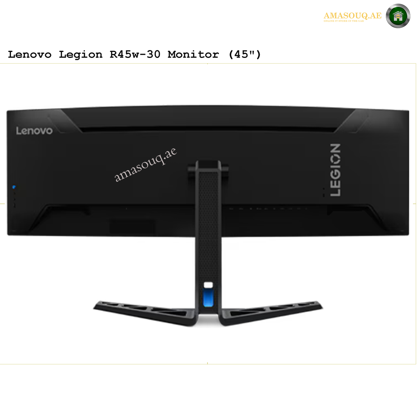 Lenovo Legion Curved DualQHD Gaming Monitor - R45w-30 - 44.5" | AMASOUQ.AE 4