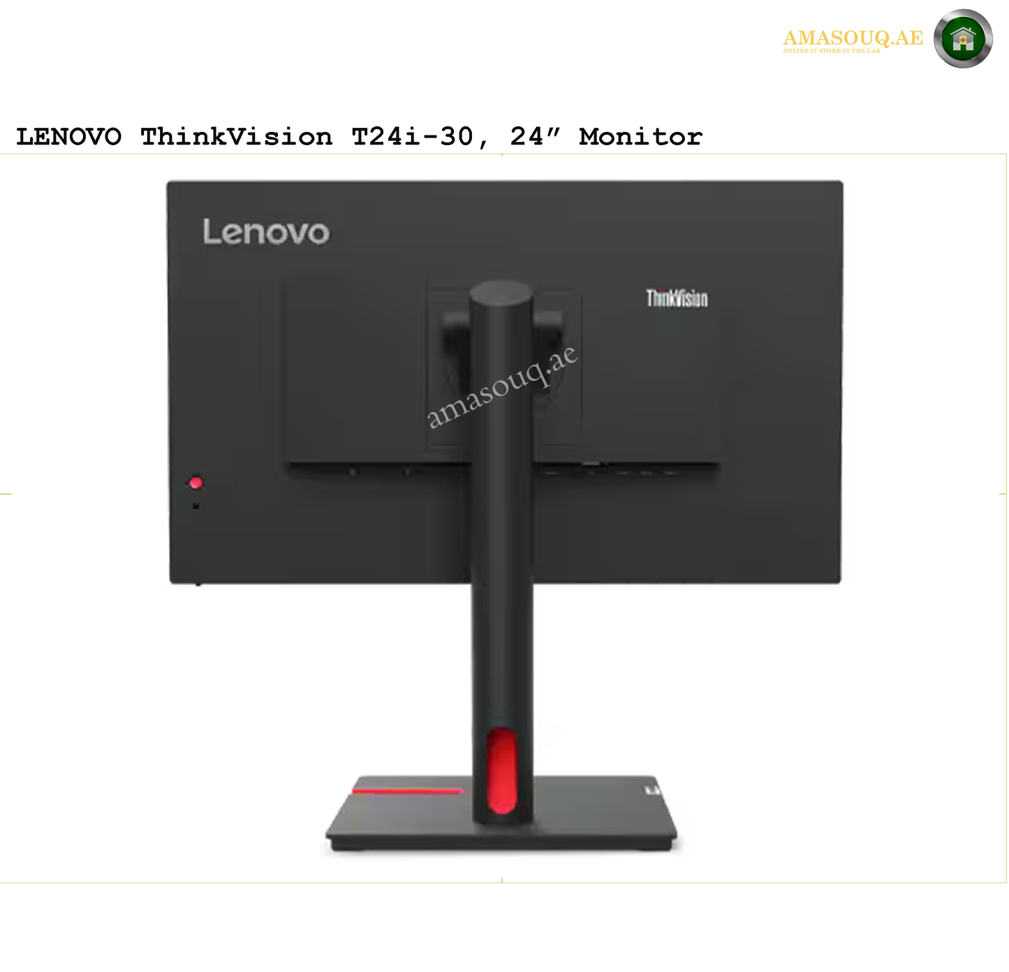 Lenovo Monitor - T24i-30 / 23.8" | AMASOUQ.AE 4