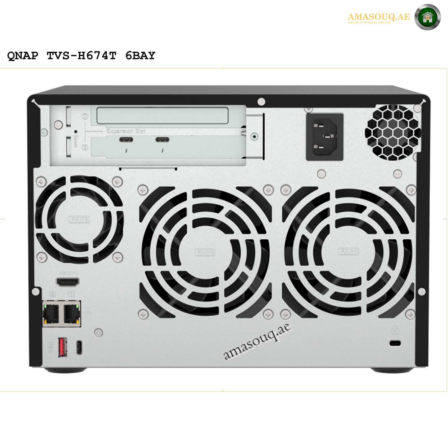 QNAP - Desktop Tower NAS - TVS 6 Bay