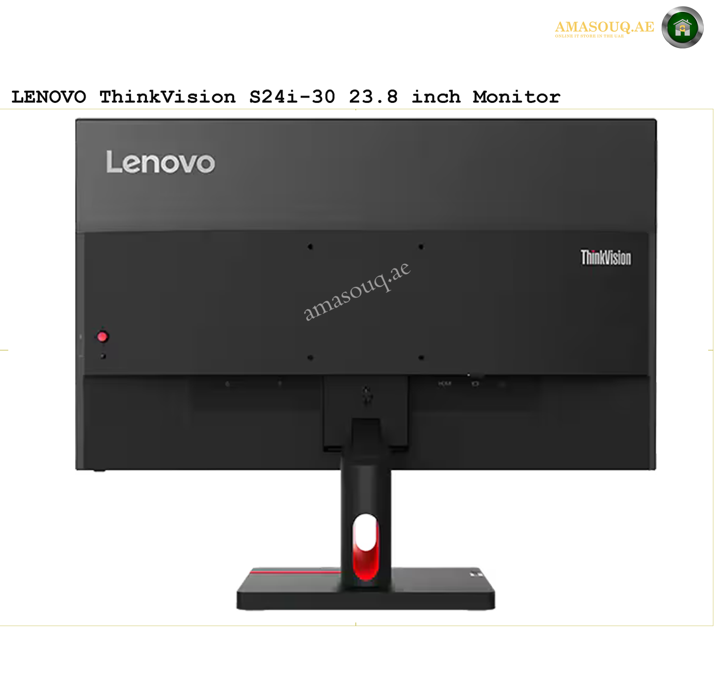 Lenovo Monitor - S24i-30 / 23.8" | AMASOUQ.AE 4