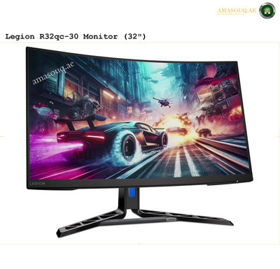 Lenovo Legion - R32qc-30 Gaming Monitor 32" | AMASOUQ.AE 1