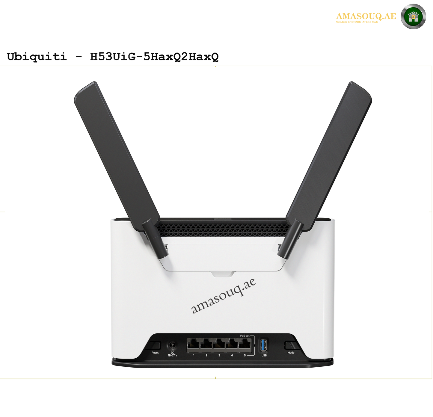 MikroTik - H53UiG-5HaxQ2HaxQ - Chateau PRO ax | AMASOUQ.AE 3