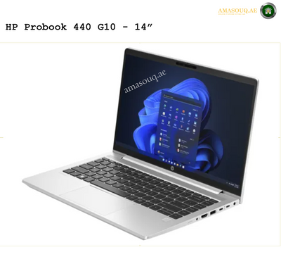 HP ProBook 440 G10 14-Inch Notebook – DOS | amasouq.ae side view 1