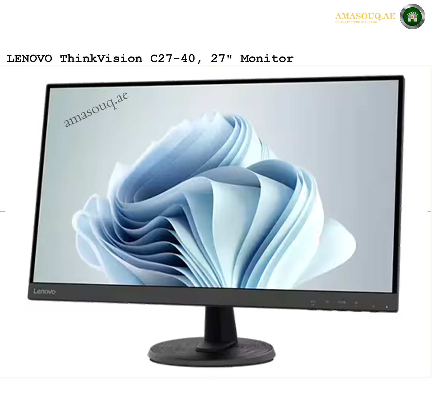 Lenovo Monitor - C27-40 / 27" | AMASOUQ.AE 2