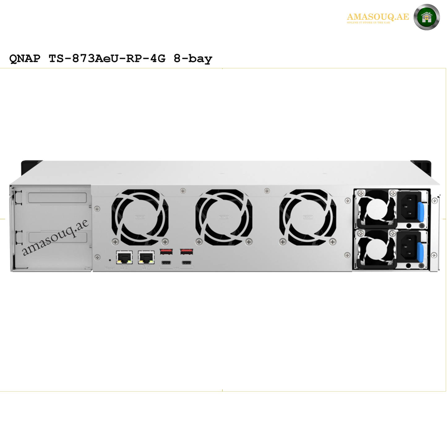 QNAP - 8 Bay Short Depth Rackmount