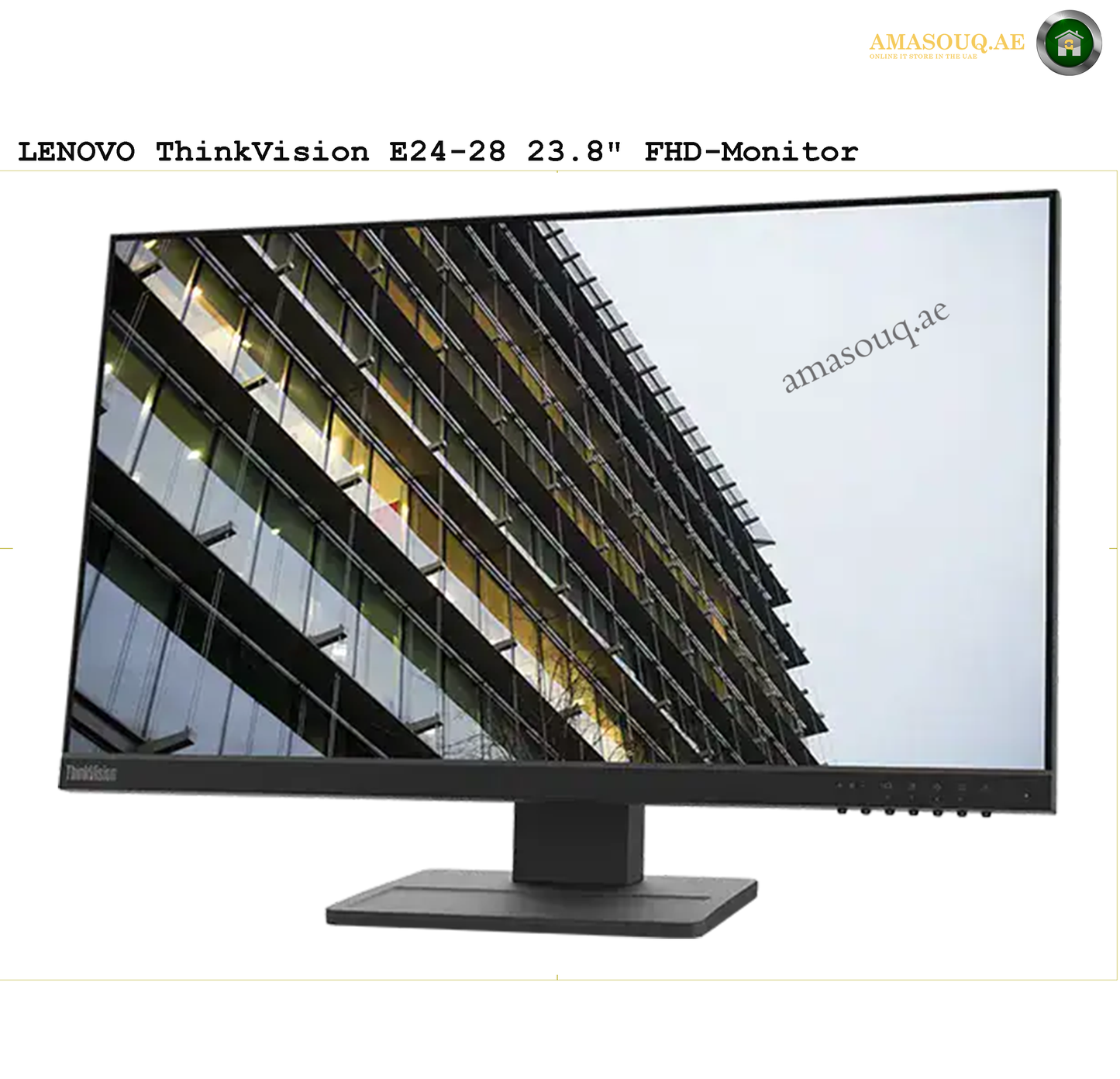 Lenovo Monitor - E24-28 / 23.8" | AMASOUQ.AE 2