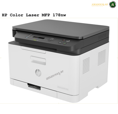 HP Color Laser MFP 178nw - Print, copy, scan - White | 4ZB96A
