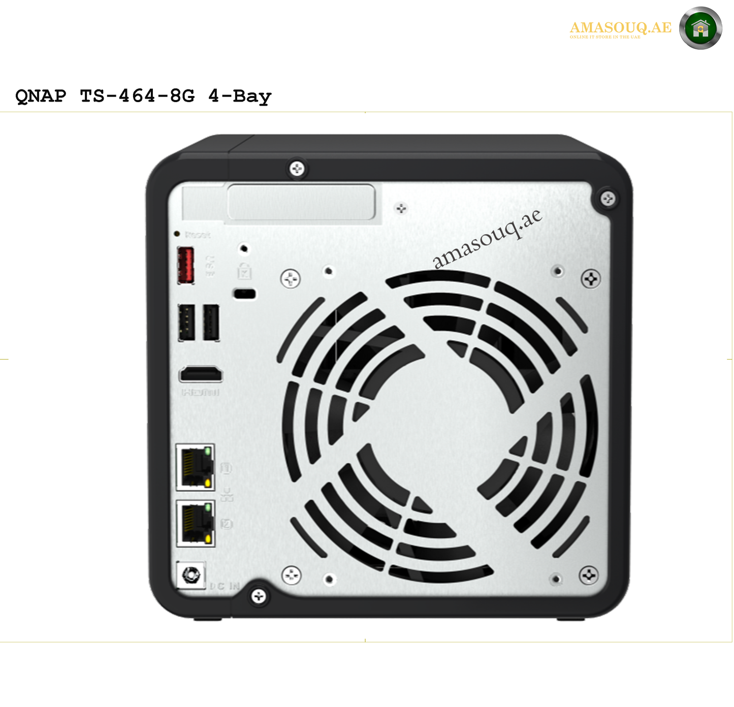 QNAP - Desktop Tower NAS - 4 BAY