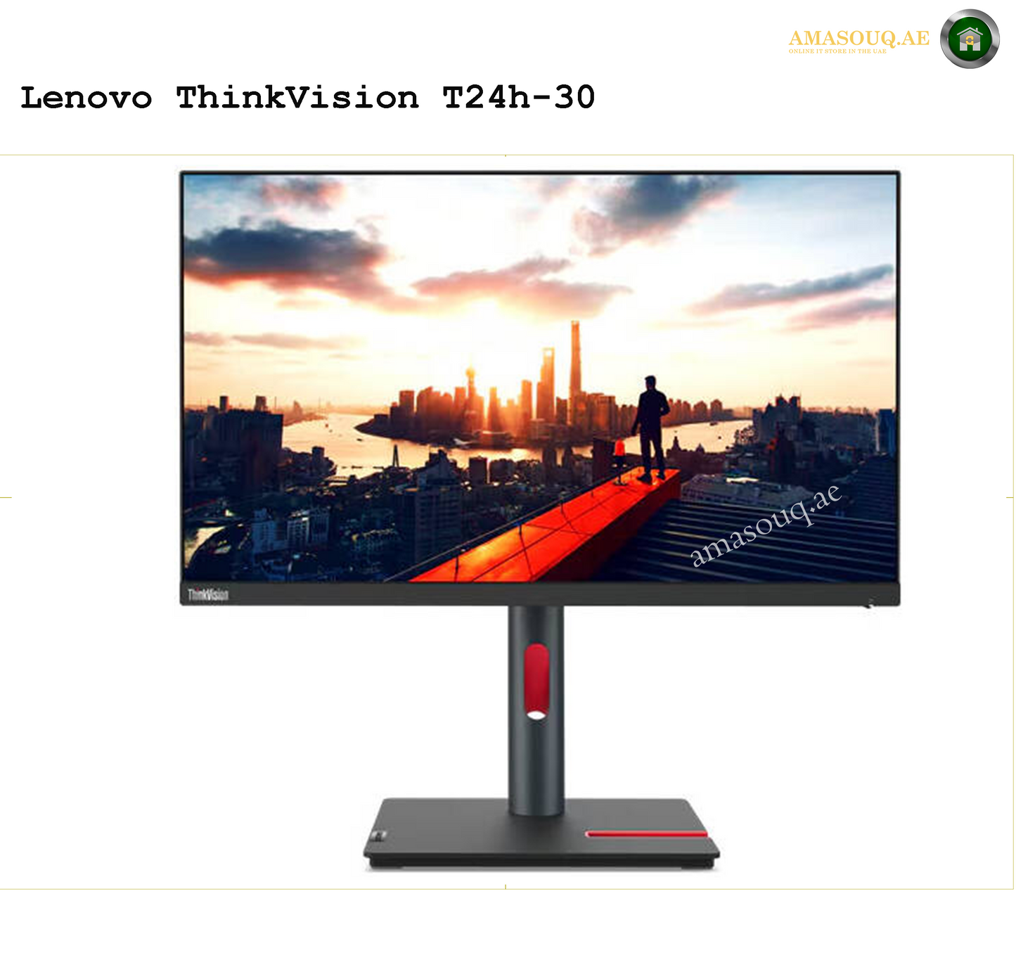 Lenovo ThinkVision P24h-30 Monitor – Premium Business Performance