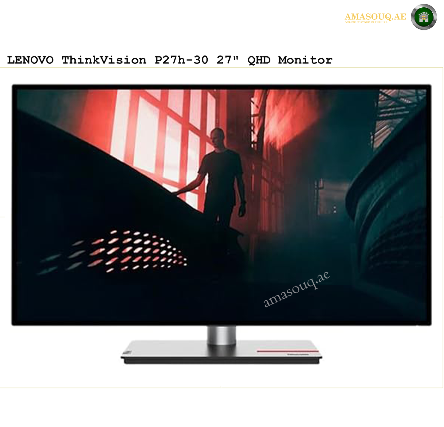 Lenovo Monitor - P27h-30 / 27" | AMASOUQ.AE 3
