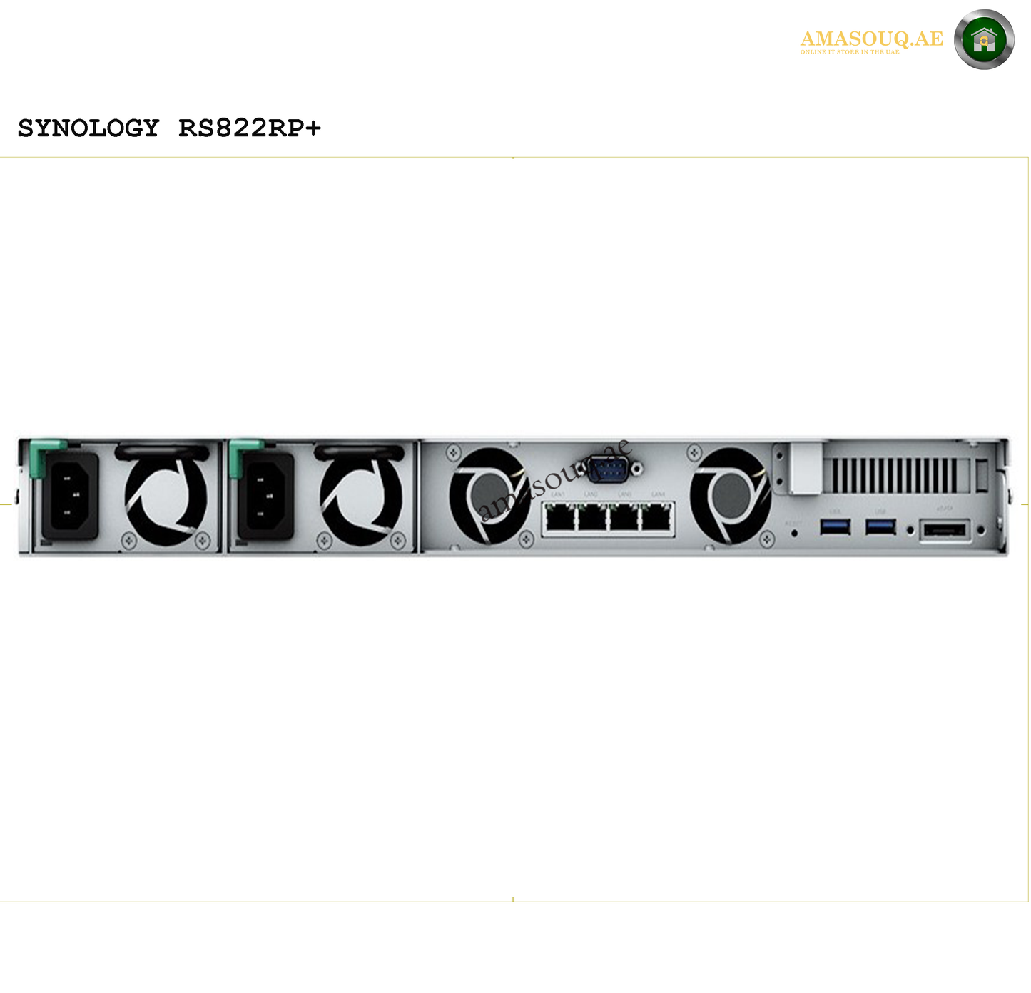 Synology RackStation - RS822RP+/RS822+ - 4Bay