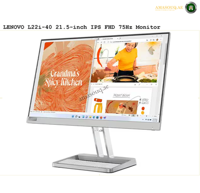 Lenovo Monitor - L22i-40 / 21.5" | AMASOUQ.AE 2