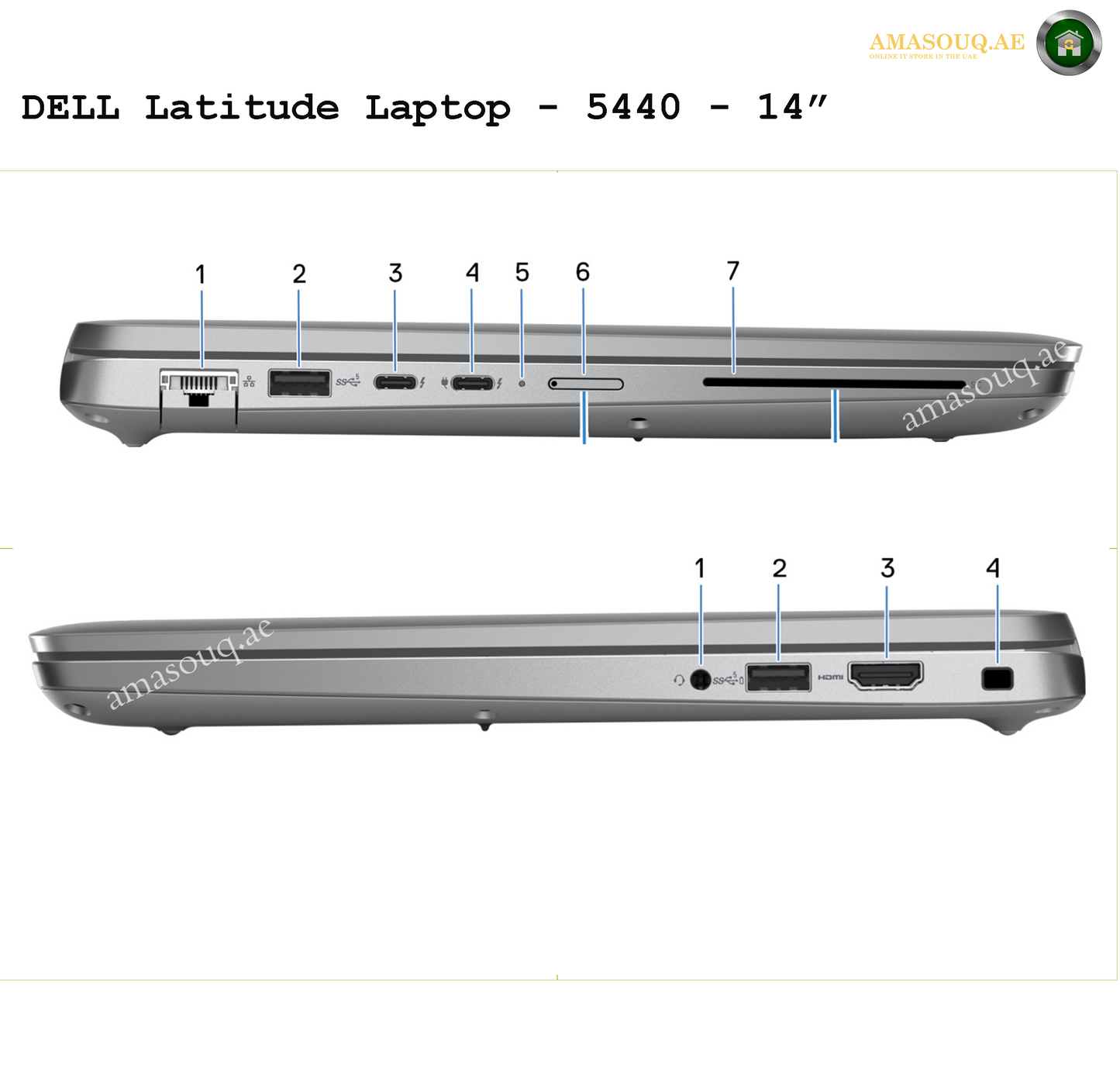 Dell Latitude Laptop - 5440 - 14.0" - Ubuntu | Reliable Business Laptop