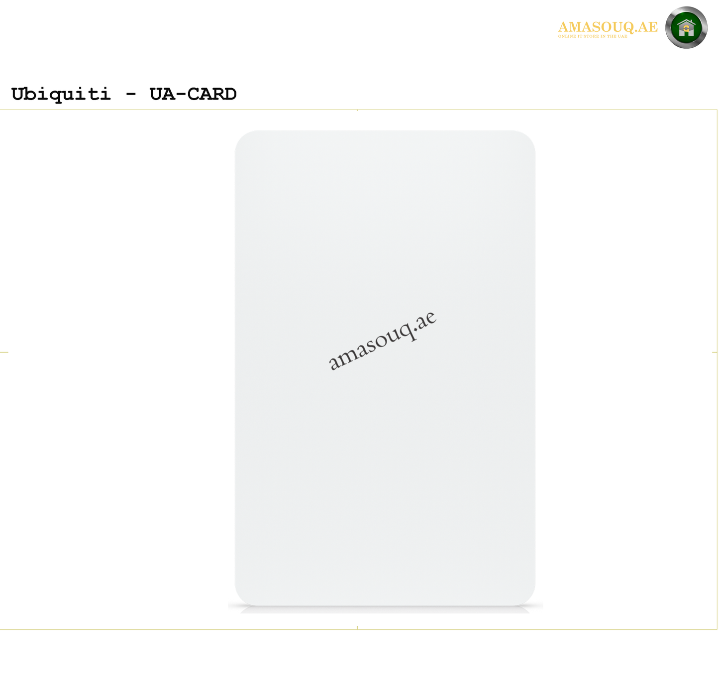 Ubiquiti UA-Card – Secure Access Card for Your Ubiquiti Systems - (20 pieces)