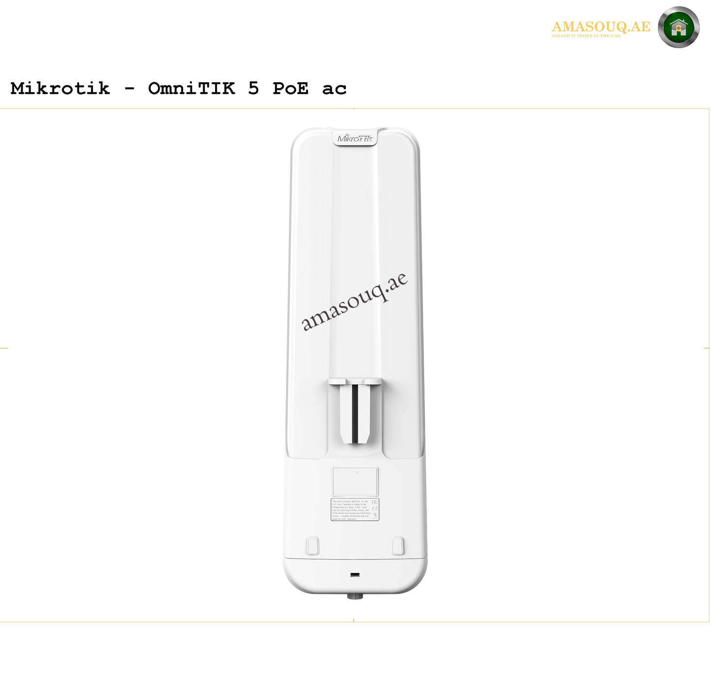 MIKROTIK - OmniTIK 5 POE ac Access Point – Fast, Reliable Outdoor Wi-Fi