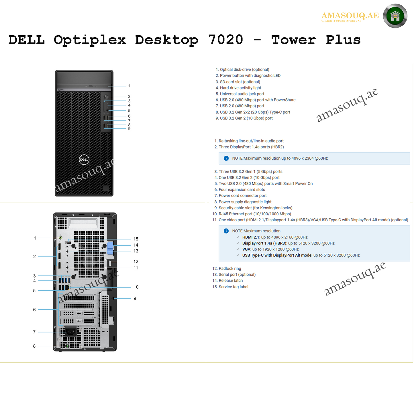 DELL Optiplex 7020 Tower Plus – Ubuntu Linux | Powerful Business Desktop