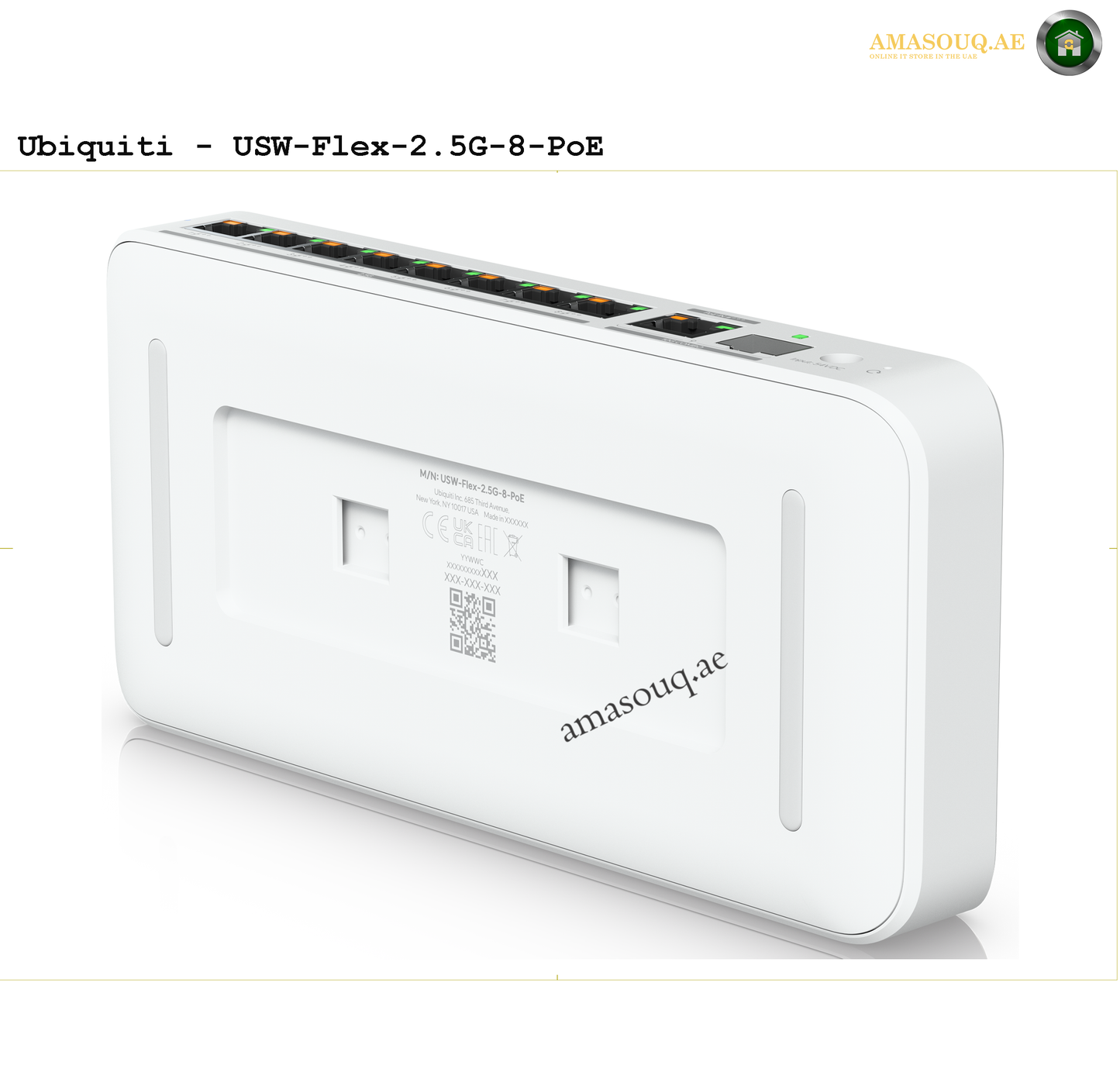 Ubiquiti - Flex 2.5G PoE - USW-Flex-2.5G-8-PoE | AMASOUQ.AE 4