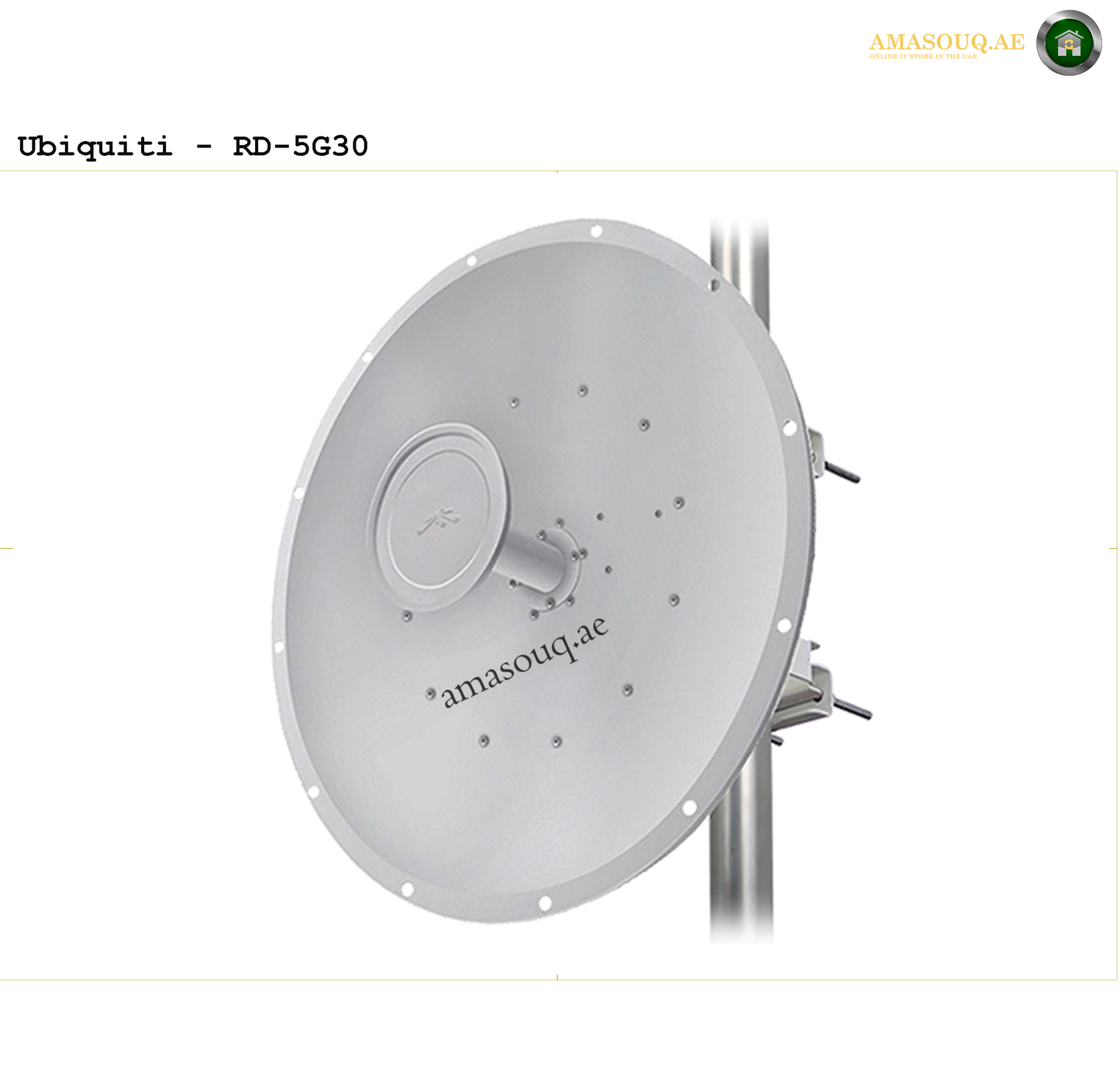 Ubiquiti airMAX AC 5 GHz 34 dBi RocketDish RD-5G30 | AMASOUQ.AE 4