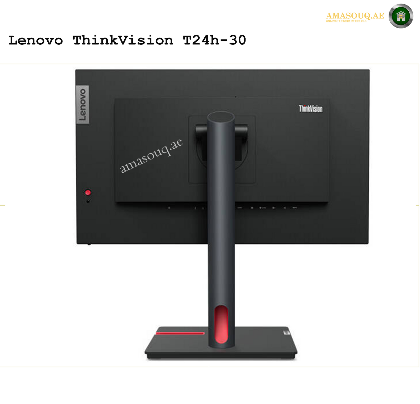 Lenovo ThinkVision P24h-30 Monitor – Premium Business Performance