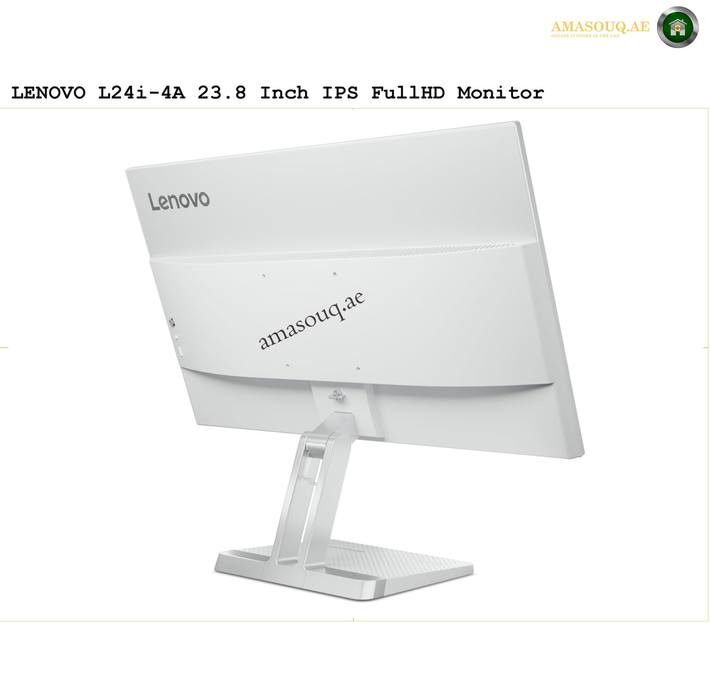 Lenovo L24i-4A 23.8-Inch Monitor | AMASOUQ.AE 4
