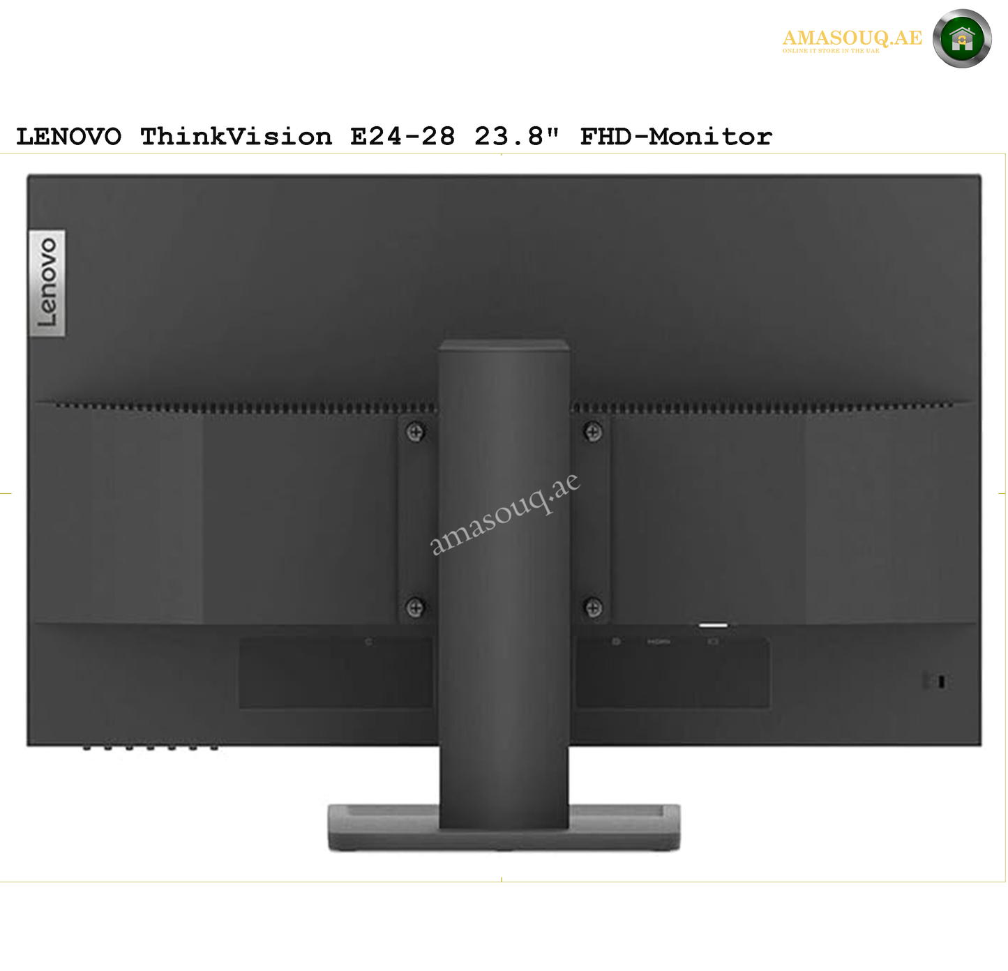 Lenovo Monitor - E24-28 / 23.8" | AMASOUQ.AE 4