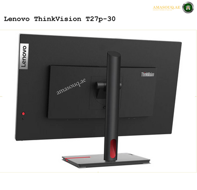 Lenovo ThinkVision T27p-30 Monitor – 27" 4K UHD Display for Professionals